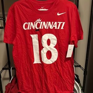 Nike Red Cincinnati Jersey Shirt